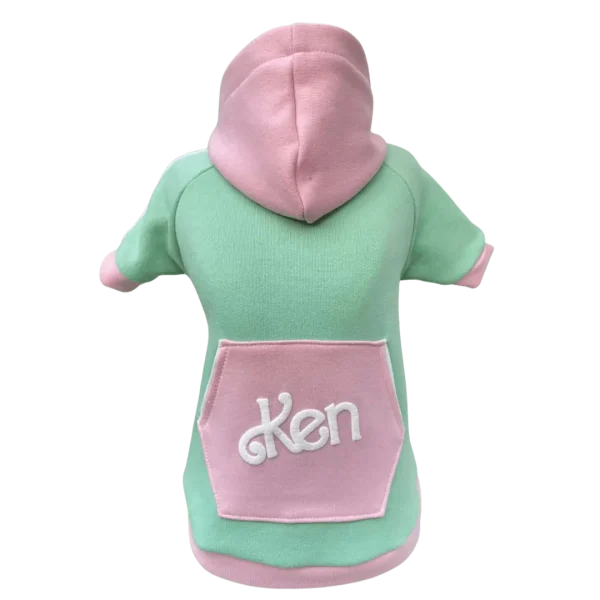 Moletom Ken Verde com Rosa