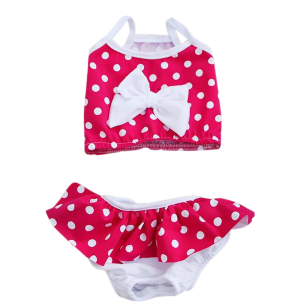 Biquíni Bolinha Rosa