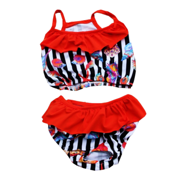 Biquini Fundo do Mar Listrado