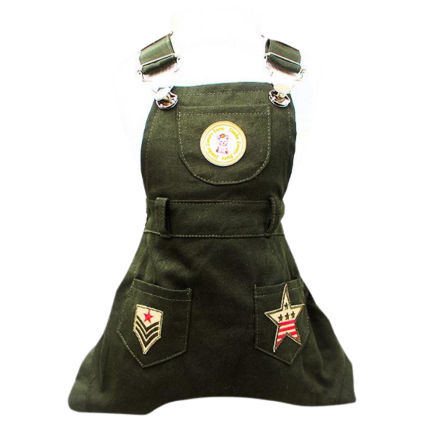 Jardineira Verde Militar (SEM CAMISETA)