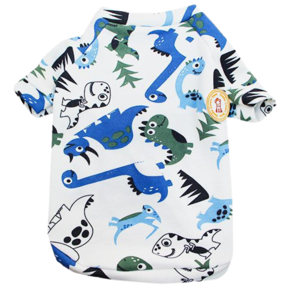 Camiseta Dino Branco