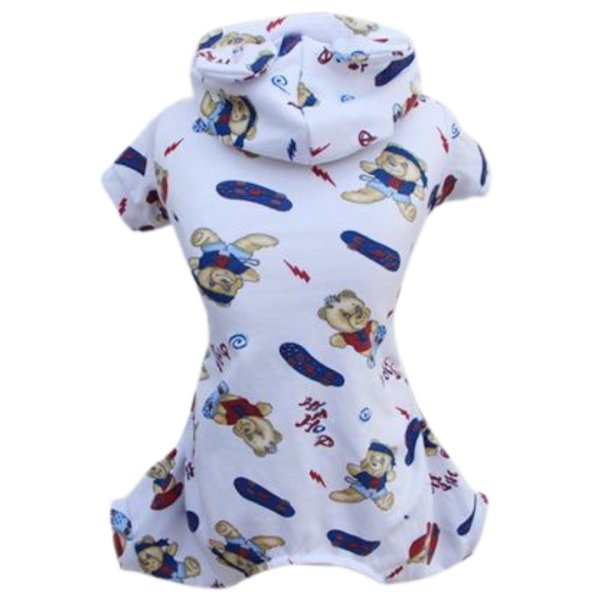 Pijama 4 Patas Ursinho Skate