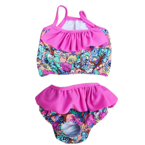 Biquíni Bichinhos Rosa