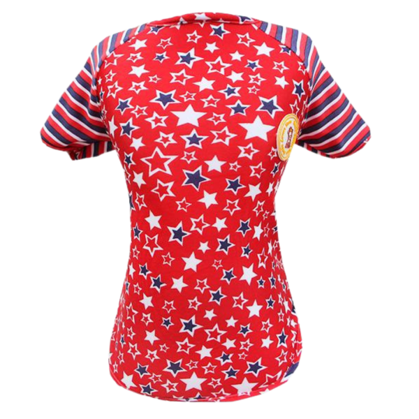 Camiseta UV Estrelas Listrada