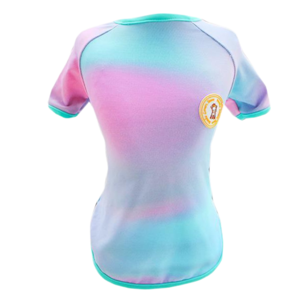 Camiseta UV Gradiente Verde