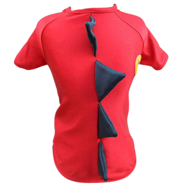 Camiseta UV Dino Vermelha