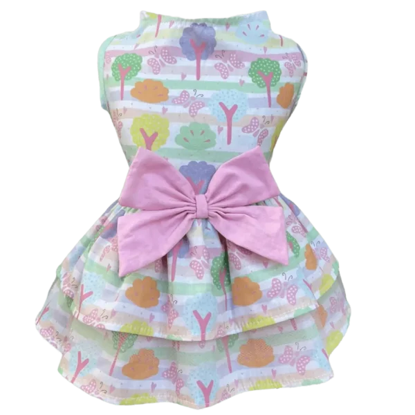 Vestido Jardim Colorido