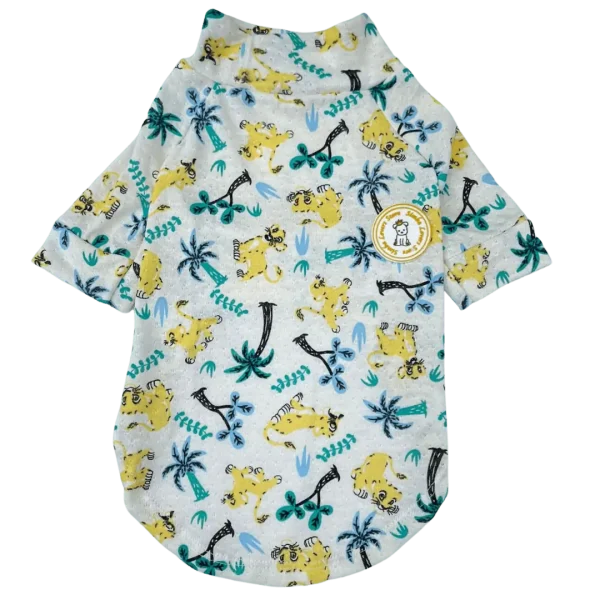 Camiseta Crochê Rei Leão