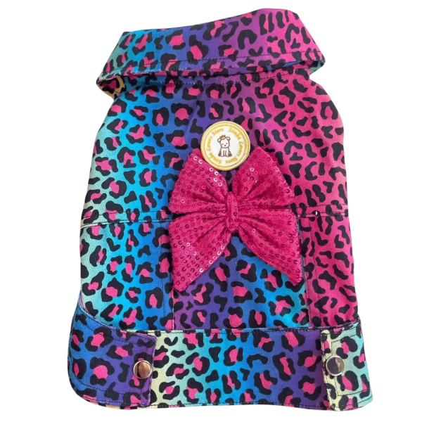 Jaqueta Cropped Oncinha Color