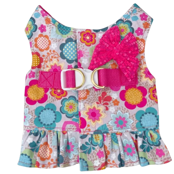 Peitoral Flores Coloridas Fem