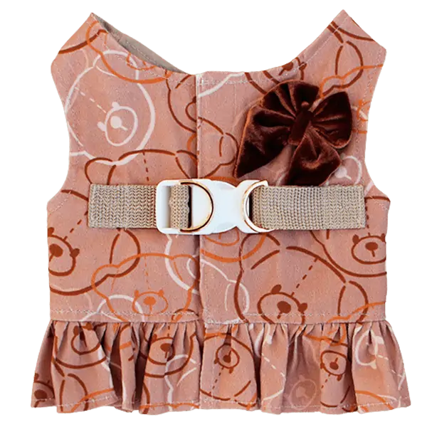 Peitoral Ursinho Marrom Fem