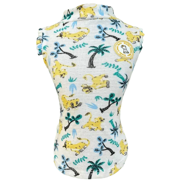 Regata Crochê Rei Leão Fem