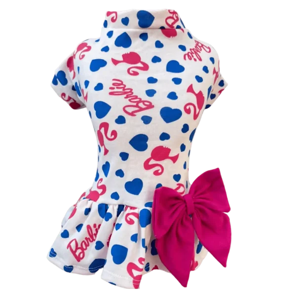 Vestido Barbie Rosa Bebê