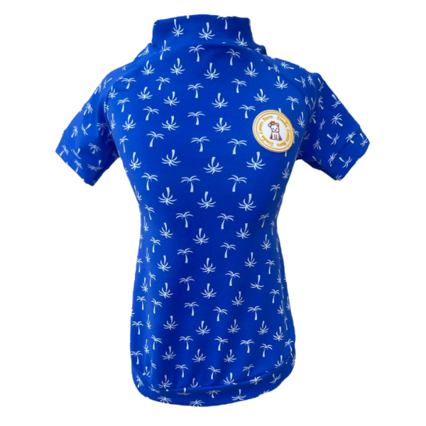 Camiseta UV Coqueiros Azul