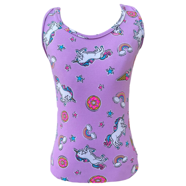 Maiô Unicórnio Lilás