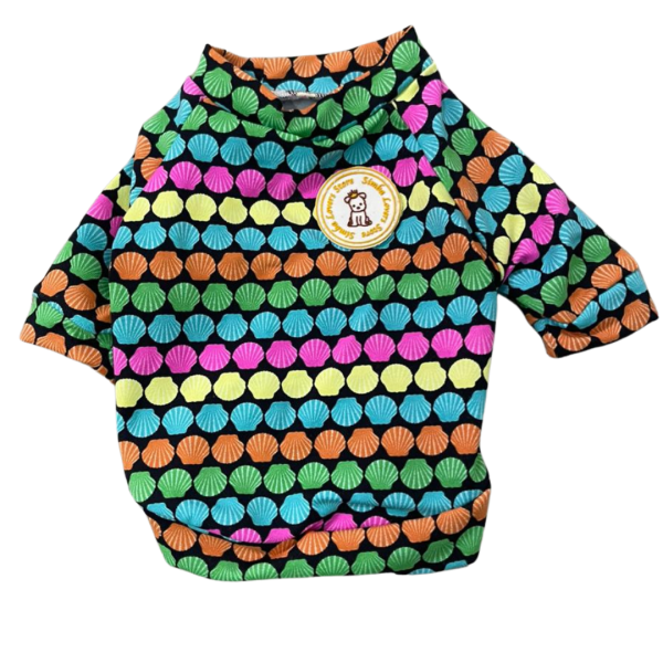 Camiseta UV Bolinhas Coloridas