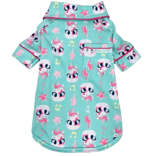 Pijama 2 patas Unicórnio