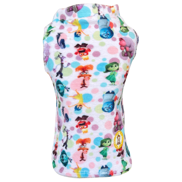 Colete Fleece Divertidamente Bolinhas