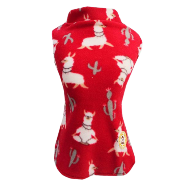 Colete Soft Lhama Vermelha