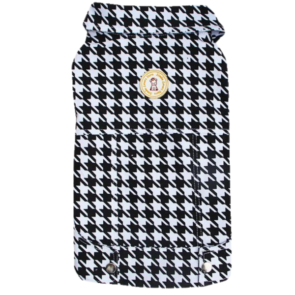 Jaqueta Pied Poule Preto