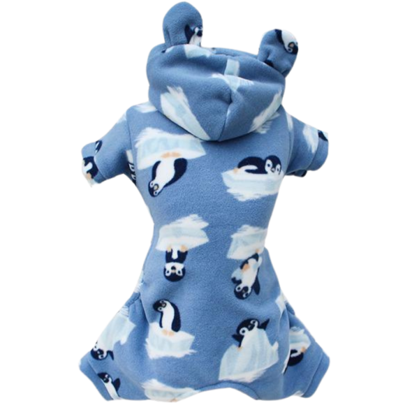 Pijama 4 Patas Soft Pinguim