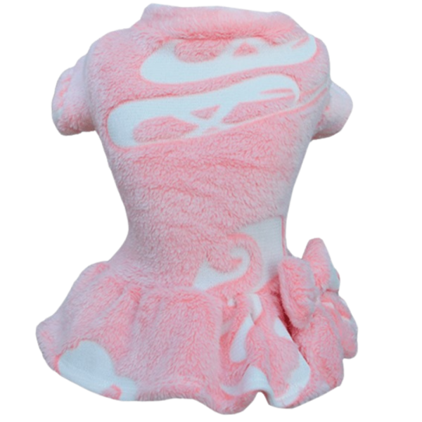 Vestido Fleece Barbie