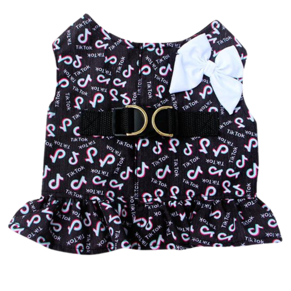 Peitoral Tik Tok Preto Fem