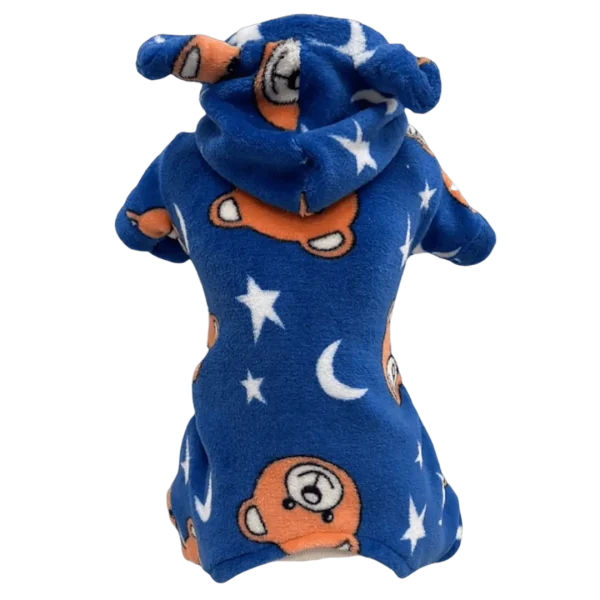 Pijama 4 Patas Fleece Ursinho Royal
