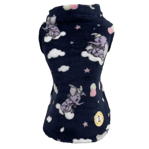 Colete Fleece Dumbo Balão Rosa