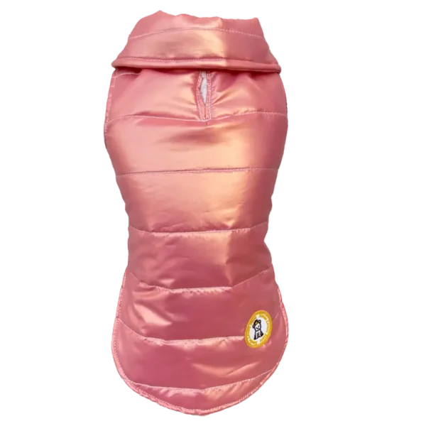 Colete Nylon Perolado Rosé