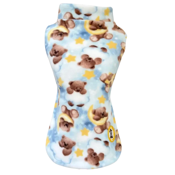 Colete Soft Ursinho Lua Azul