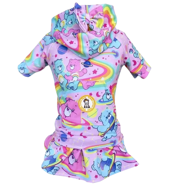 Conjunto Esporte Moletom Ursinhos Carinhosos Rosa