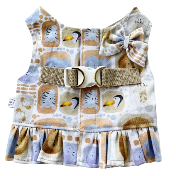 Peitoral Bichinhos Marrom Fem