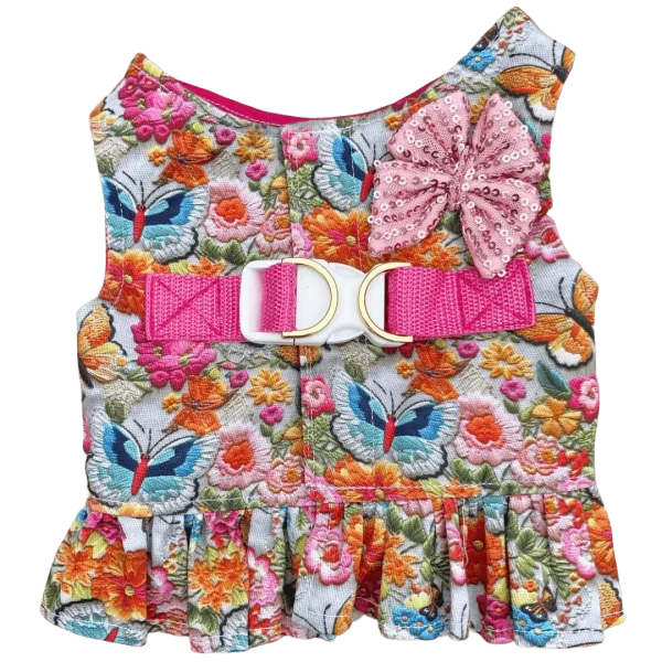 Peitoral Borborletas Floridas