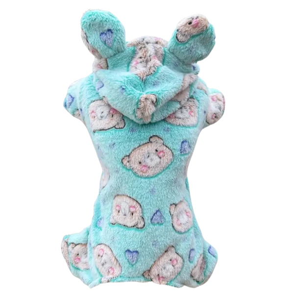 Pijama Fleece Ursinho Tiffany Brilha no Escuro