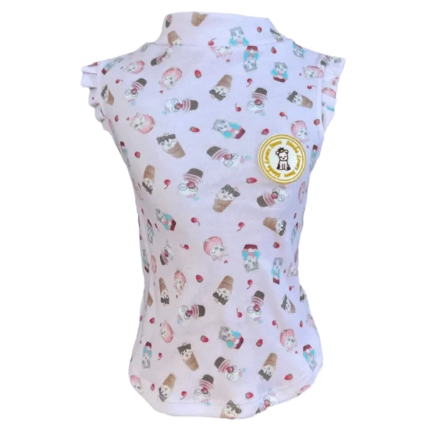 Regata Bichinhos Rosa Fem