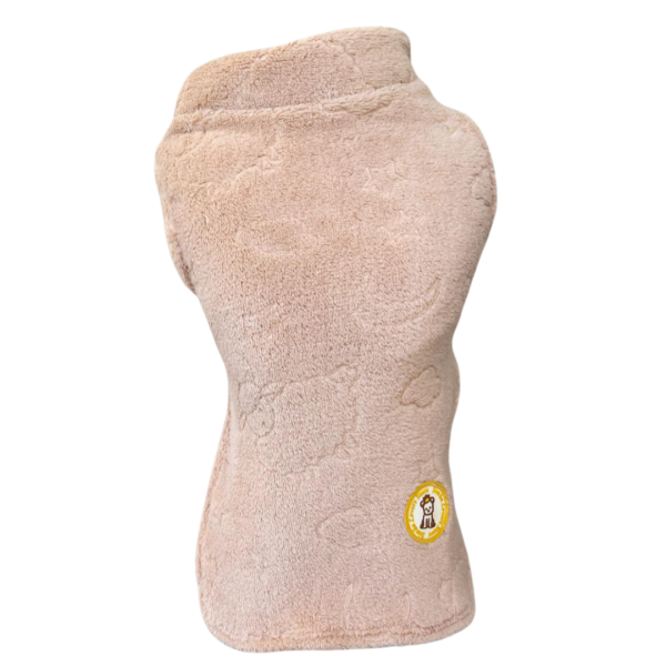 Colete Fleece Carneirinho Bege