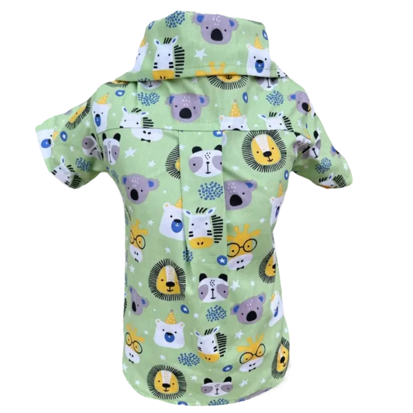 Camisa Bichinhos Verde Claro