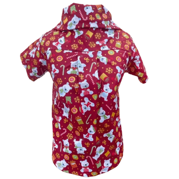 Camisa Urso Polar Vermelho