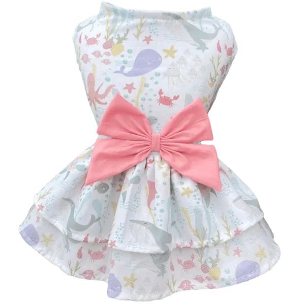 Vestido Fundo do Mar Off