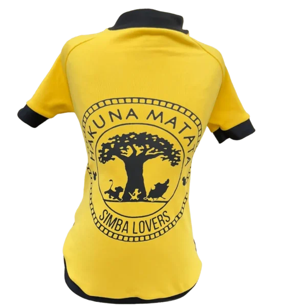 Camiseta UV Hakuna Matata Amarela