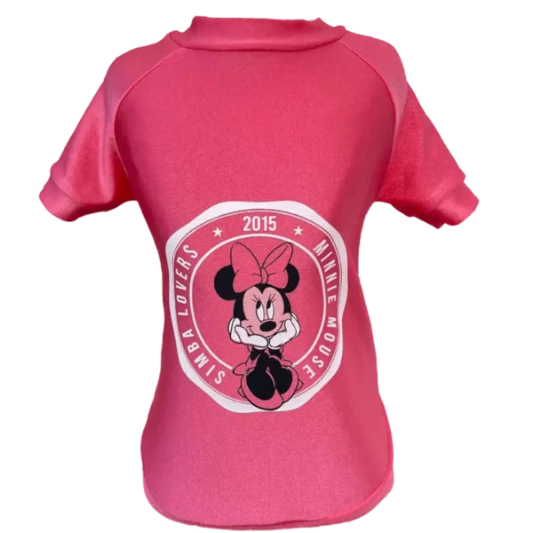 Camiseta UV Minnie Redondo Pitaya
