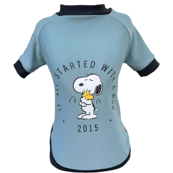 Camiseta UV Snoopy Cinza