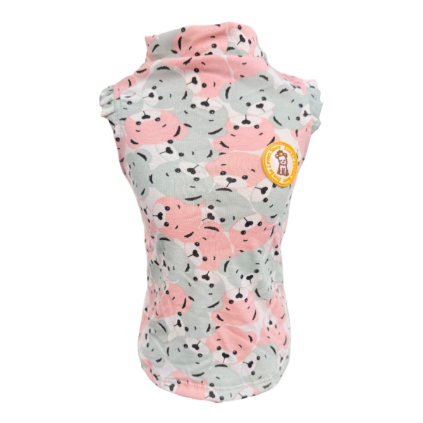 Regata Ursinhos Verde e Rosa Fem