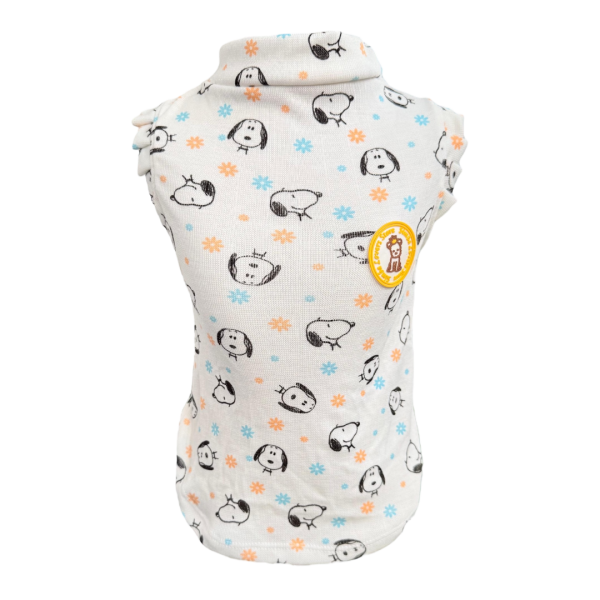 Regata Snoopy Branco Fem