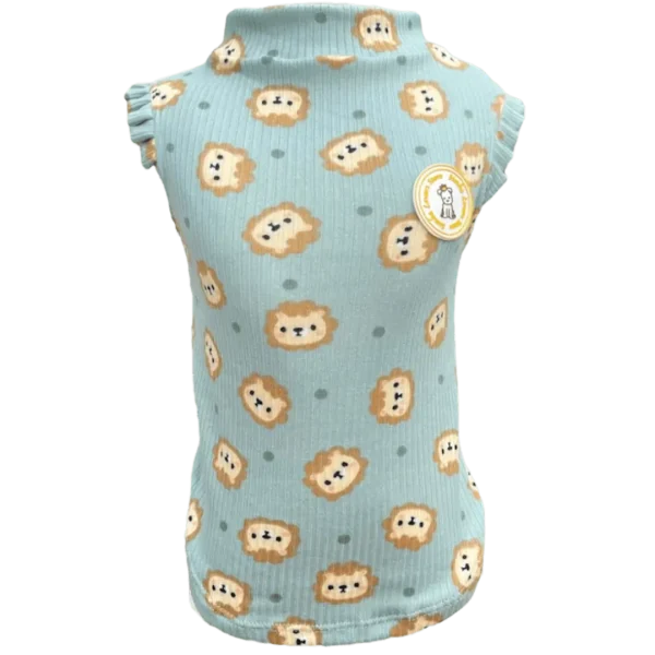 Regata Canelada Leão Verde Fem