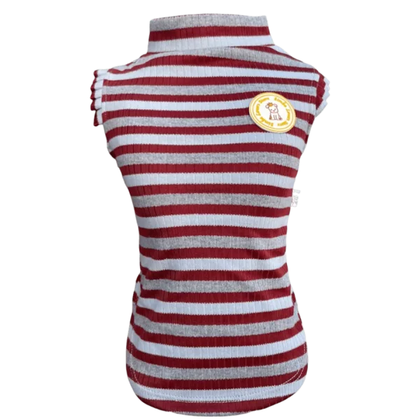 Regata Canelada Suedine Listrada Marsala Fem