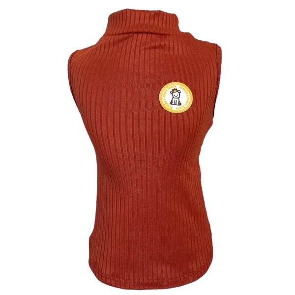 Regata Canelada Terracota Masc