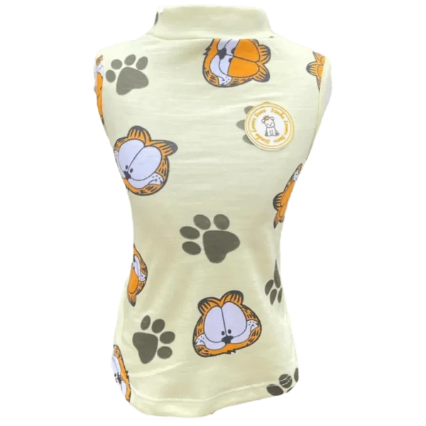 Regata Garfield Amarelo Masc