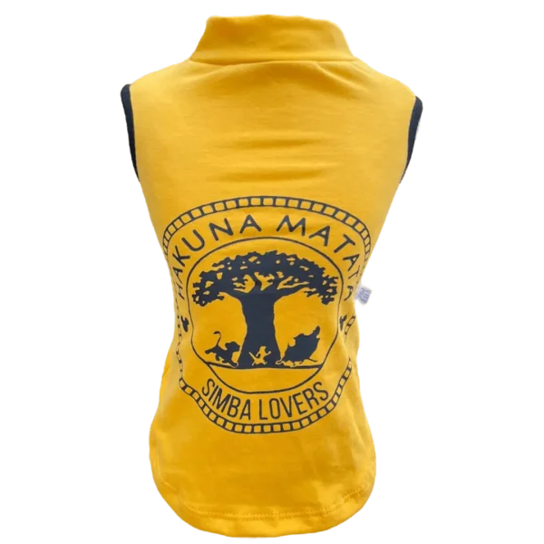 Regata Hakuna Matata Amarela Masc